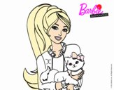 Barbie con su linda gatita