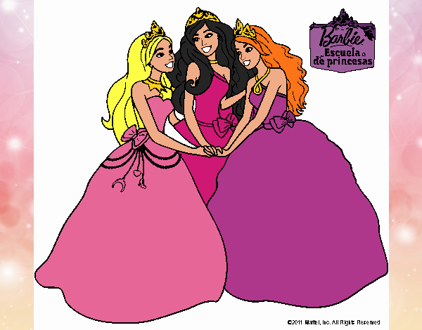 Barbie y sus amigas princesas