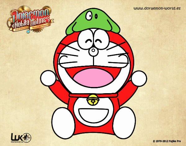 Doraemon feliz