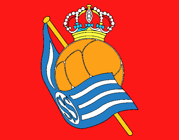 Escudo de la Real Sociedad de Fútbol