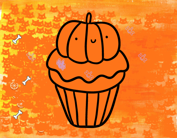 Halloween cupcake