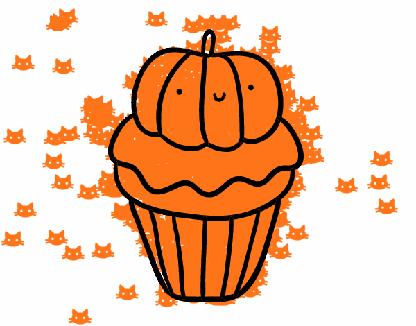 Halloween cupcake