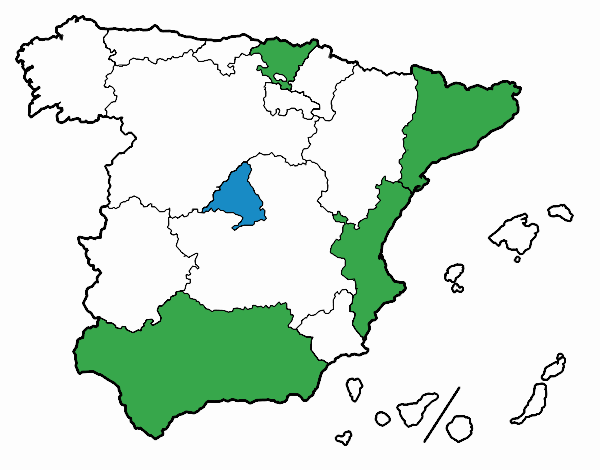 Las Comunidades Autónomas de España