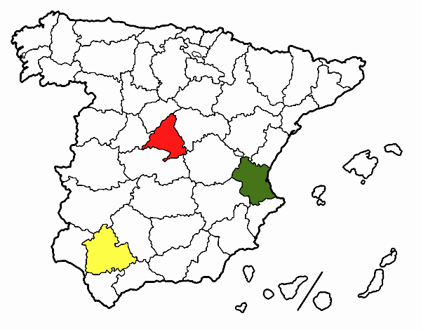 Las provincias de España