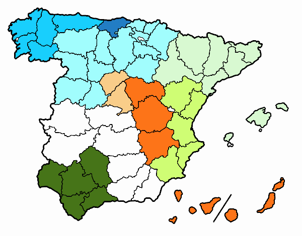 Las provincias de España