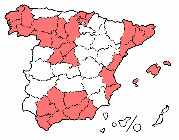 Las provincias de España