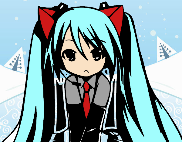 Miku triste