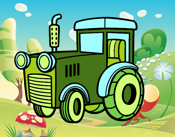 el tractor 