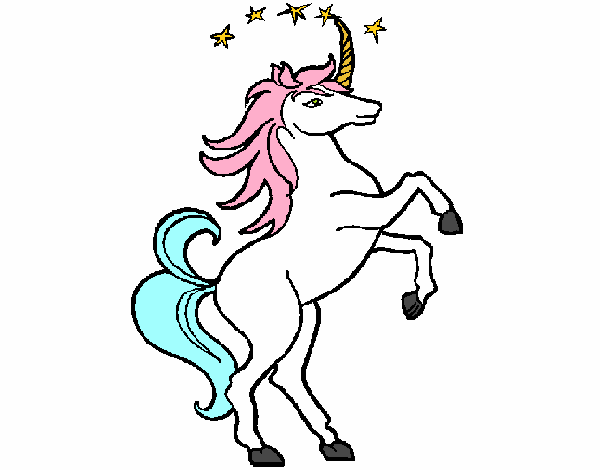 Unicornio hermoso