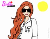 Barbie con gafas de sol