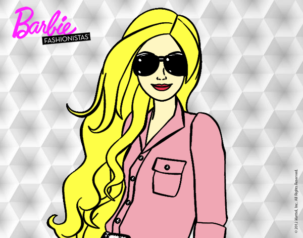 Barbie con gafas de sol