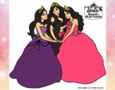 Barbie y sus amigas princesas