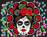 Calavera mejicana femenina