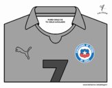 Camiseta del mundial de fútbol 2014 de Chile