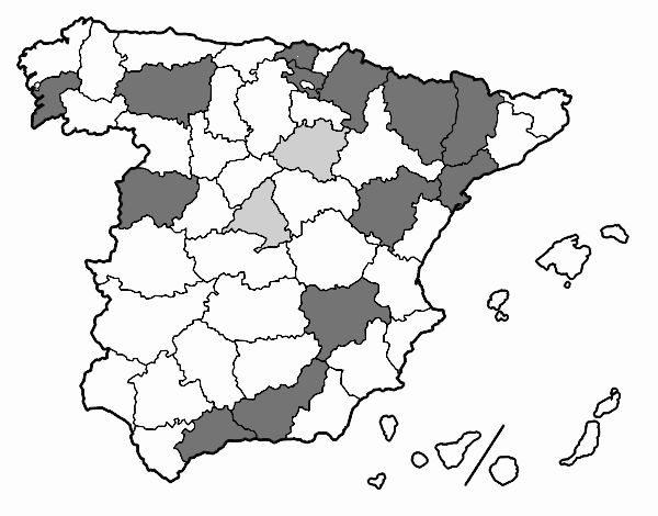 Las provincias de España