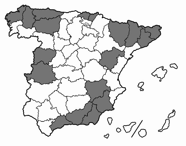 Las provincias de España