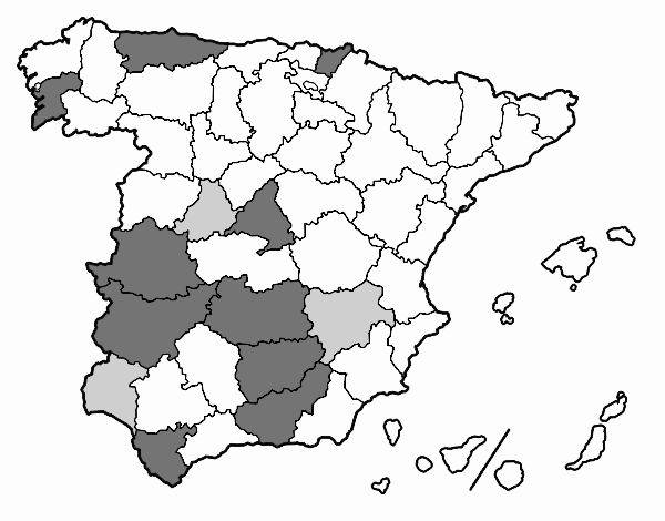 Las provincias de España