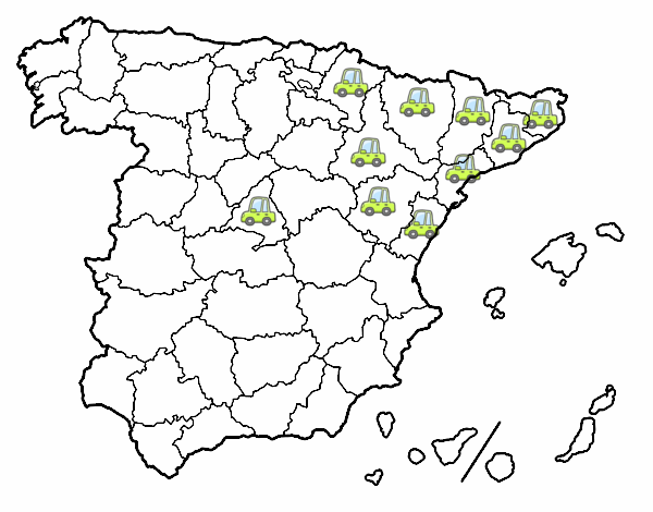 Las provincias de España