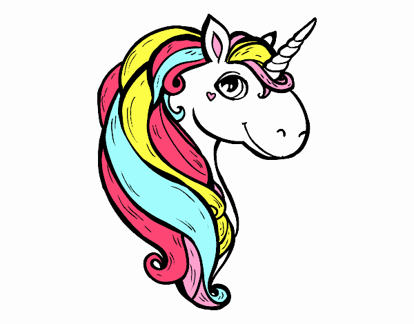 El unicornio colorido