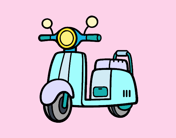 Una vespa