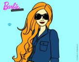 Barbie con gafas de sol