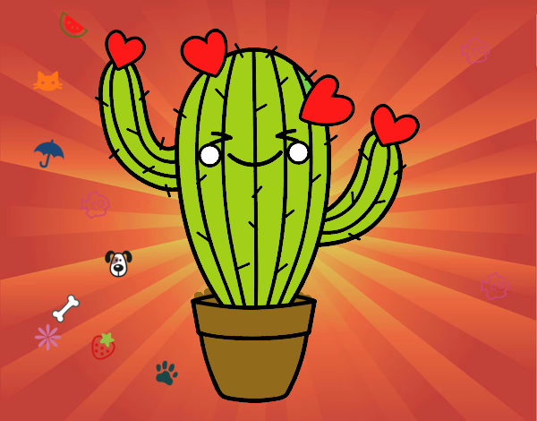 Cactus corazón