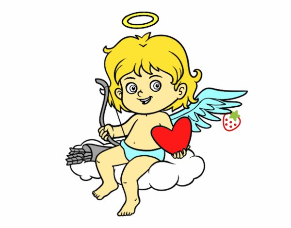 Cupido en una nube