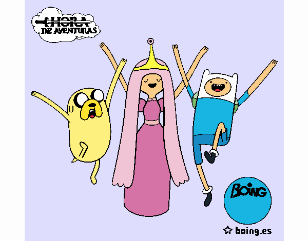 Jake, Princesa Chicle y Finn