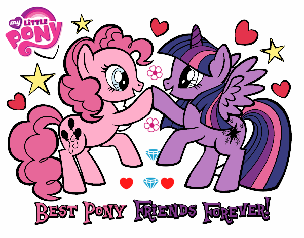 Mejores Pony Amigas para siempre