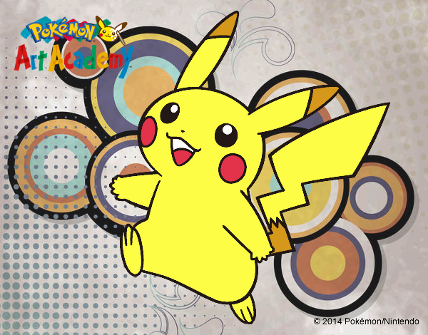 Pikachu en Pokémon Art Academy