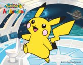 Pikachu en Pokémon Art Academy