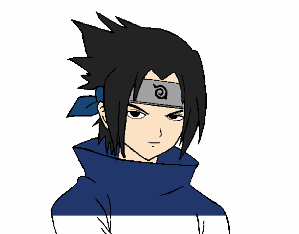 Sasuke enfadado