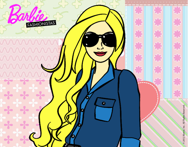 Barbie con gafas de sol