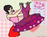 Barbie y su vestido de ballet