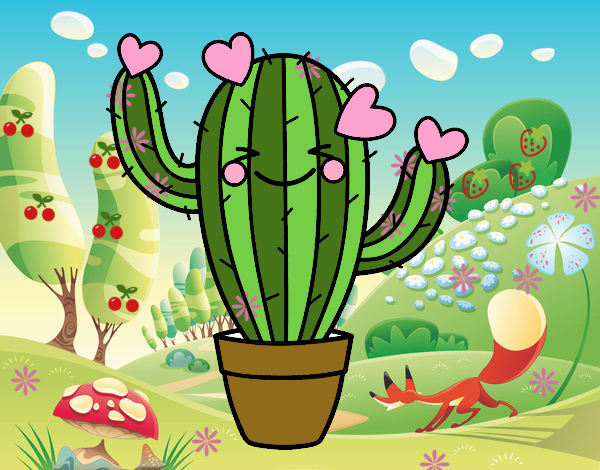 Cactus corazón