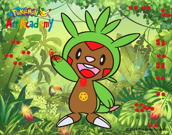 Chespin saludando