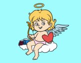 Cupido en una nube