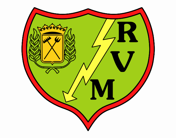 Escudo del Rayo Vallecano de Madrid