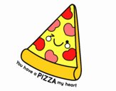 You have a pizza my heart