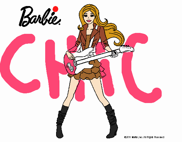 Barbie guitarrista