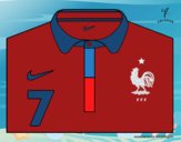 Camiseta del mundial de fútbol 2014 de Francia