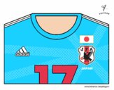 Camiseta del mundial de fútbol 2014 de Japón