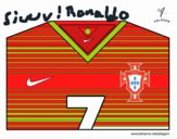 Camiseta del mundial de fútbol 2014 de Portugal