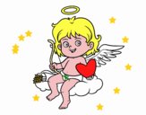 Cupido en una nube