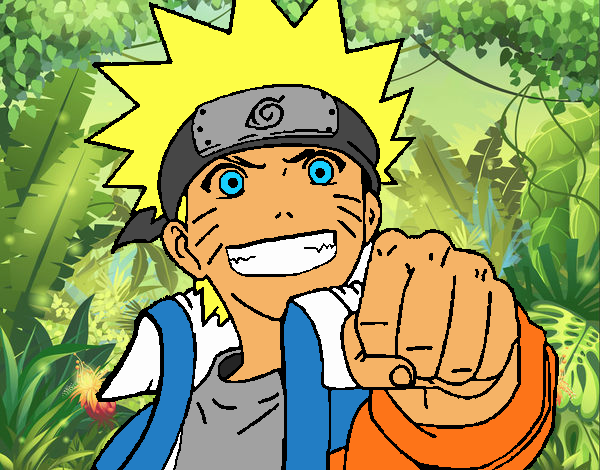 Naruto alegre