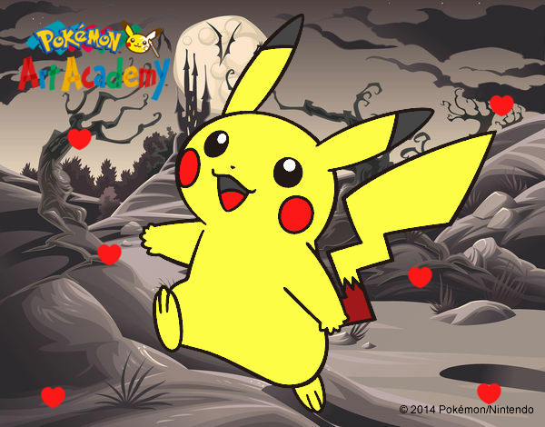 Pikachu en Pokémon Art Academy