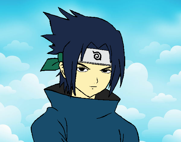 Sasuke enfadado