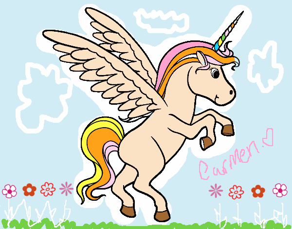 Unicornio joven