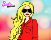 Barbie con gafas de sol