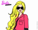 Barbie con gafas de sol